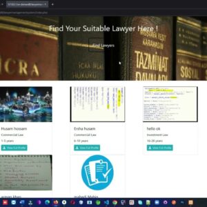 Online Lawyer Management System PHP MySQL