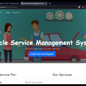 Vehicle Breakdown Assistance Management System PHP MySQL